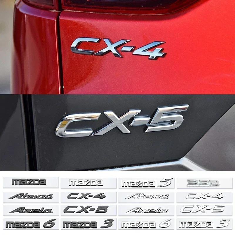 3D ABS ڵ ΰ  Ʈũ  ȣ  ƼĿ,  3 5 6 ׳ Ǽ CX-4 CX-5 323 M3 M6 ׼, 1 